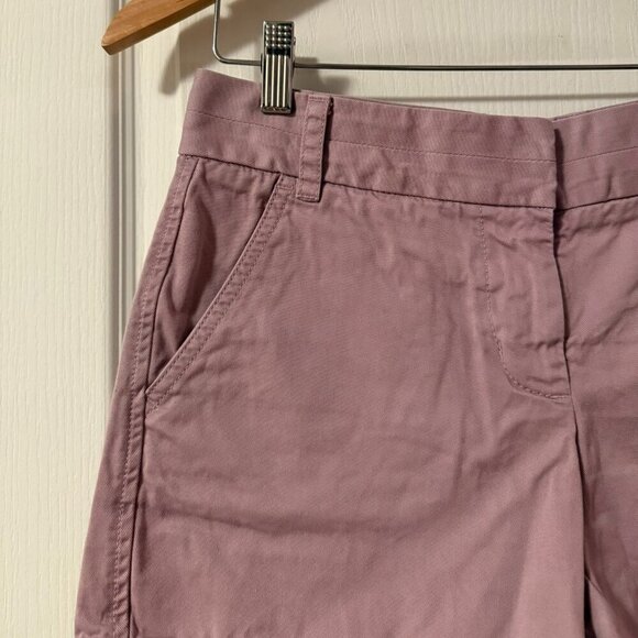 🛍bundle sale🛍J Crew Boutique Chino lilac purple Shorts Size: 2 - Picture 2 of 13